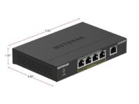 NETGEAR GS305PP-100NAS Unmanaged 5-port Gigabit Ethernet PoE+