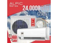 OLMO Alpic Eco 24000 BTU 230V Ductless Mini Split Air Conditioner