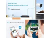 Reolink 8CH 4MP PoE Home Security Camera System 2TB