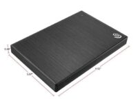 Seagate 2TB Backup Plus Slim Black