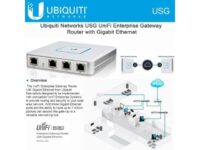 ubiquiti unifi security gateway (usg)