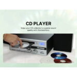 Victor Milwaukee 50W Bluetooth CD Stereo System