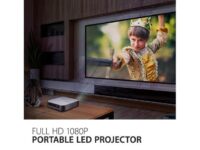 ViewSonic M2e Portable Mini Projector 1080p 1000 LED Lumens