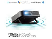 ViewSonic M2e Portable Mini Projector 1080p 1000 LED Lumens