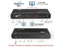 Wavlink USB C Dual 4K HDMI&DP Universal Docking