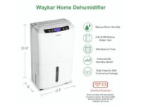 Waykar 2000 Sq. Ft Dehumidifier for Home and Basements