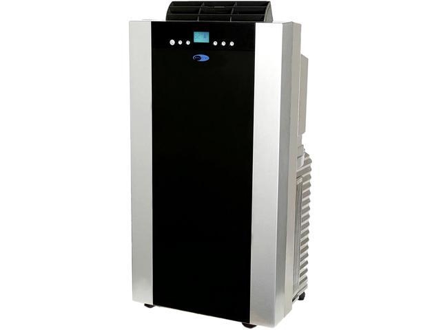 Whynter Eco-friendly 14,000 BTU Dual Hose Portable Air Conditioner Platinum and Black