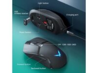 TopMate KM23 Wireless Backlit Keyboard and Mouse Combo